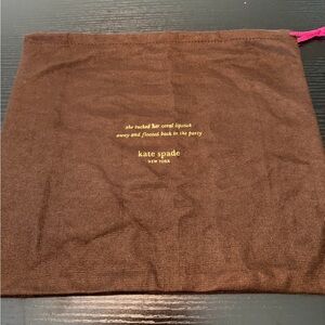 Kate Spade New York Brown Dust Bag